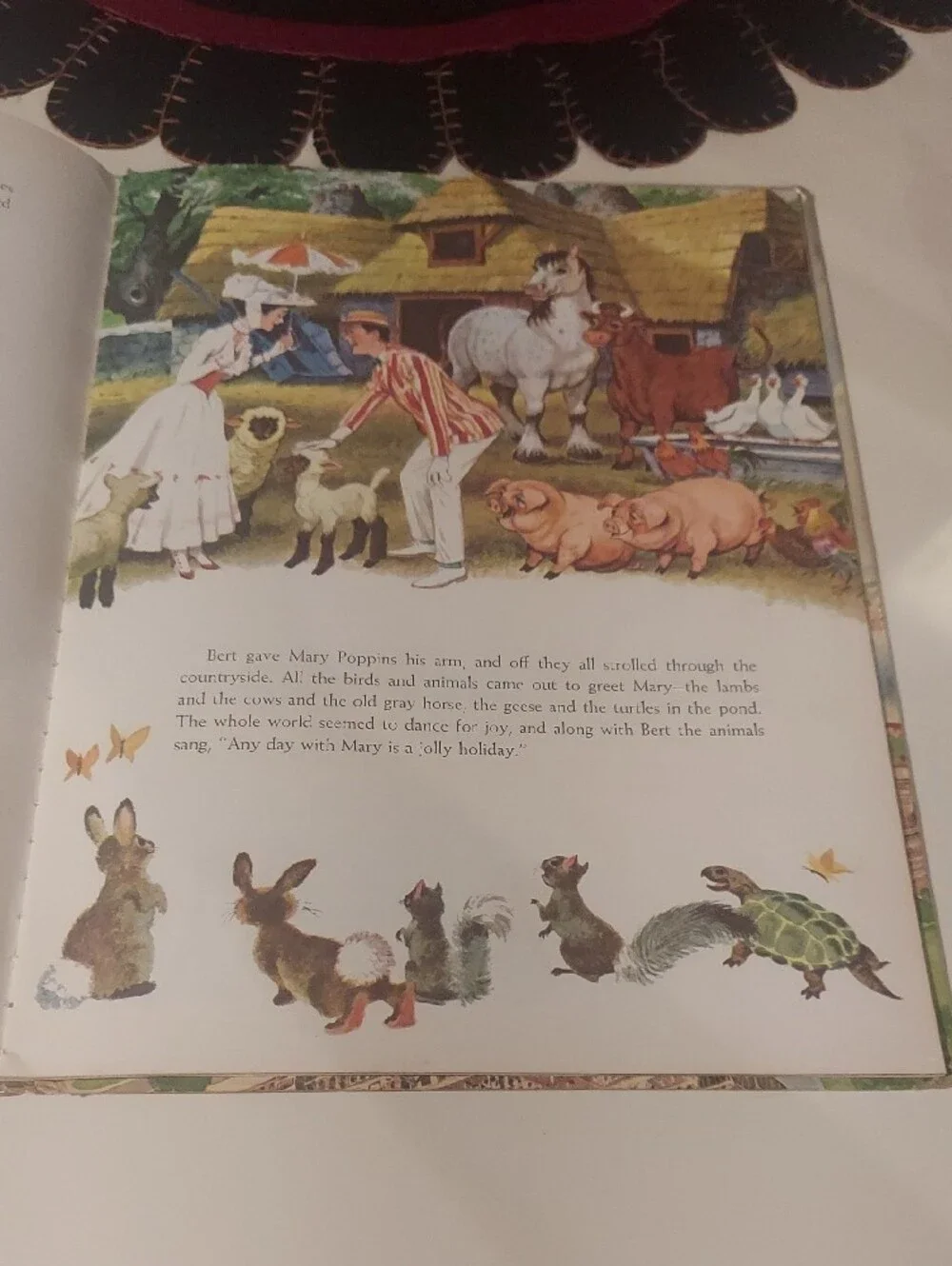 Walt Disney's Mary Poppins - A Big Golden Book - First Edition